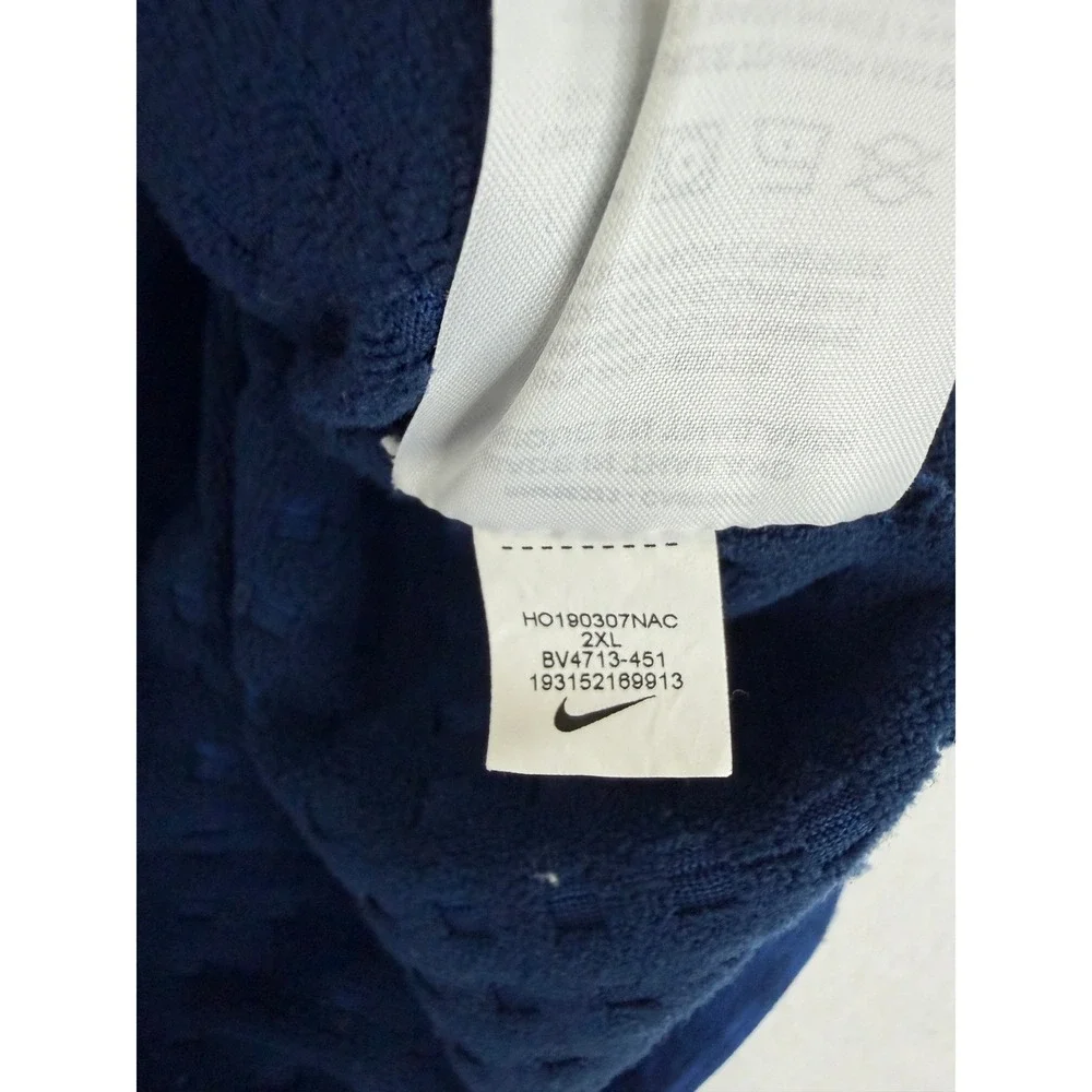 Nike Therma Sphere Element‎ Half Zip Mens XXL Blue Dri-Fit BV4713 Athletic